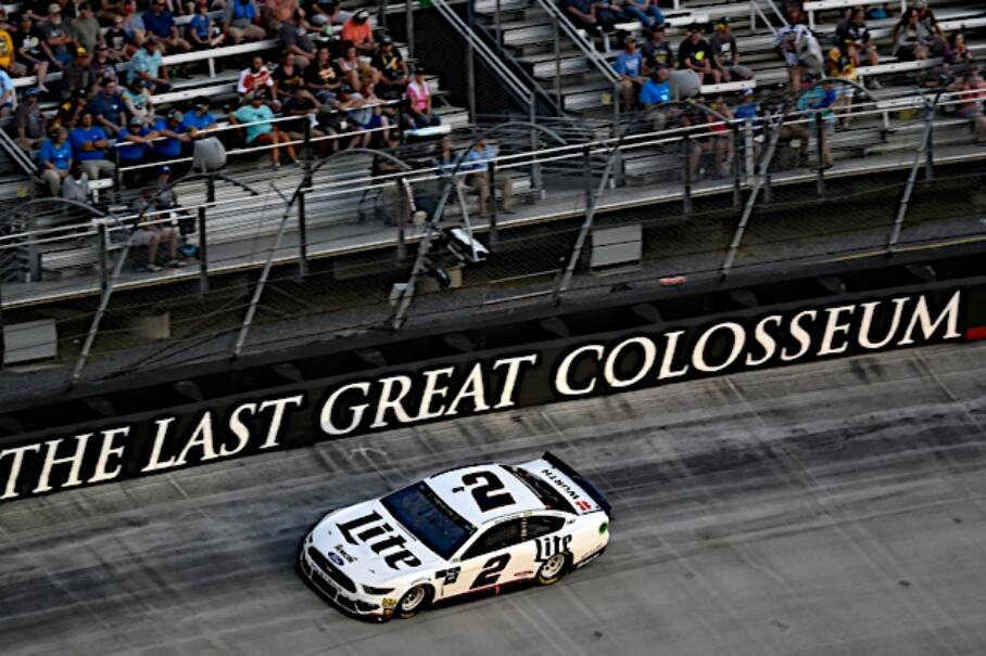 He was strong all night, leading six times for 61 laps. He was strong all night, leading six times for 61 laps.